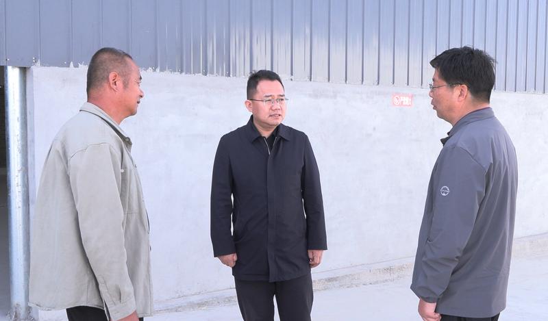 中国·山丹-张伟调研清泉镇重点工作